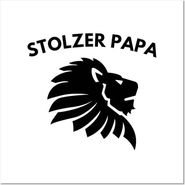 stolzer papa Wall Art by FromBerlinGift